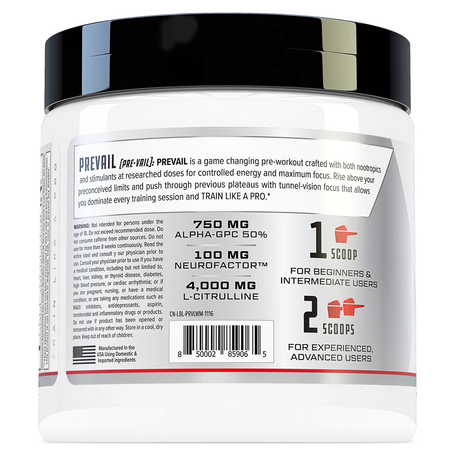 PREVAIL PRE WORKOUT SUPPLEMENT