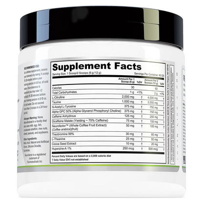 PREVAIL PRE WORKOUT SUPPLEMENT
