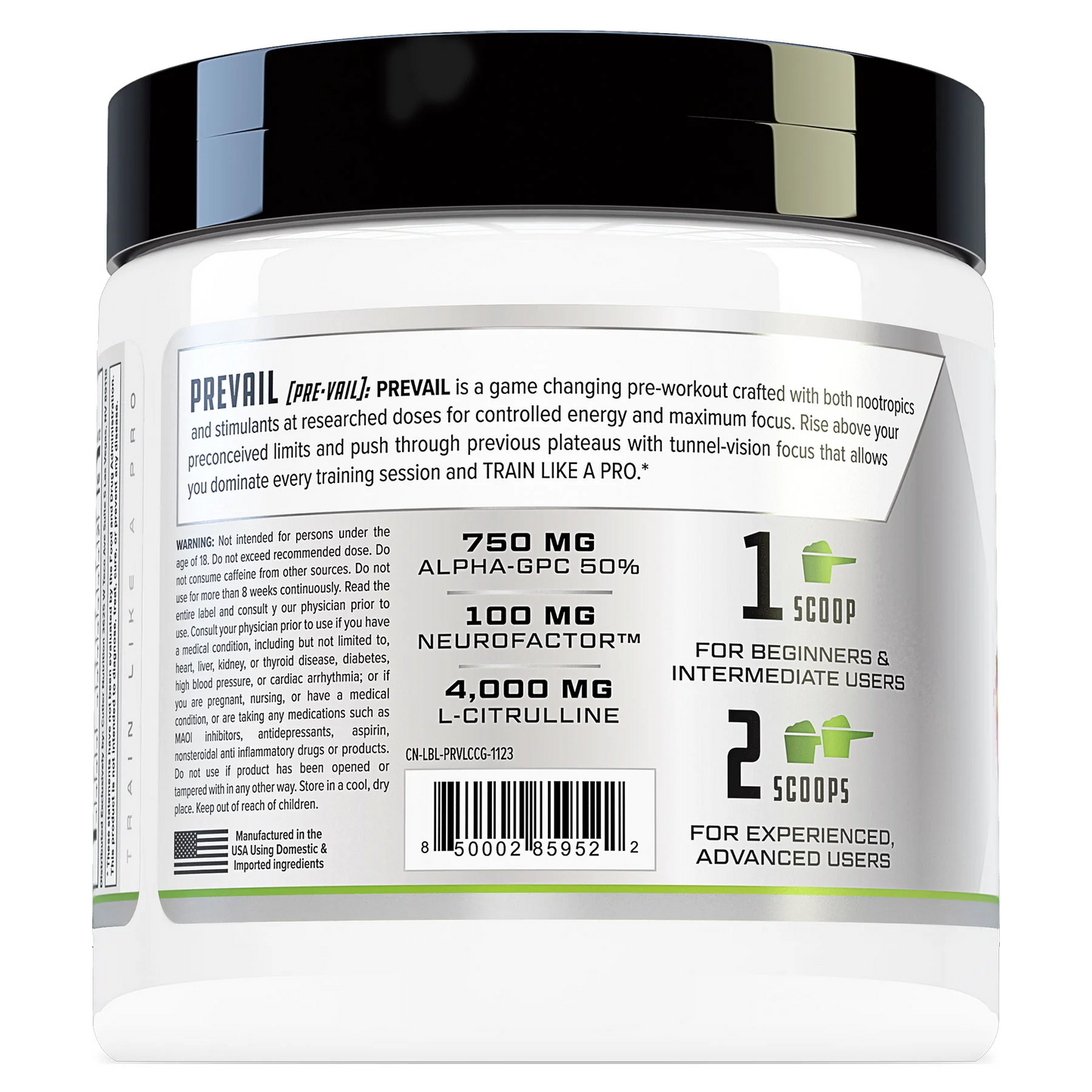 PREVAIL PRE WORKOUT SUPPLEMENT