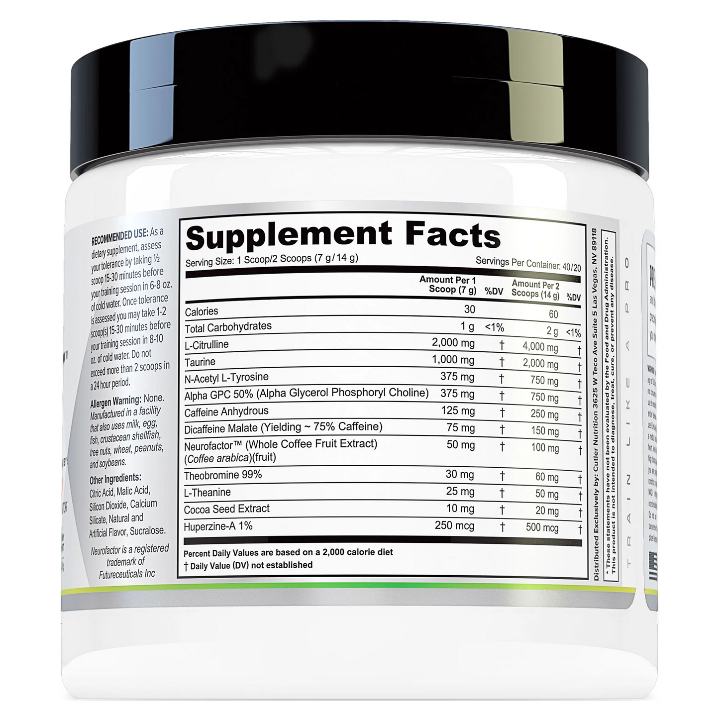 PREVAIL PRE WORKOUT SUPPLEMENT