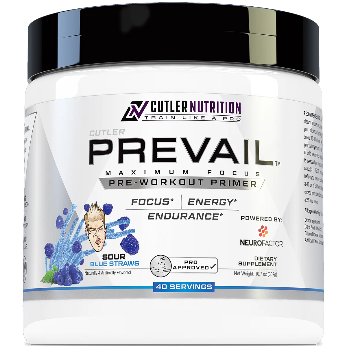 PREVAIL PRE WORKOUT SUPPLEMENT