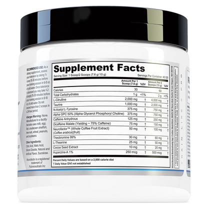 PREVAIL PRE WORKOUT SUPPLEMENT