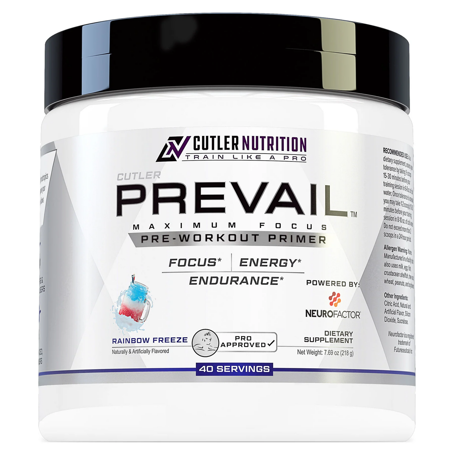 PREVAIL PRE WORKOUT SUPPLEMENT