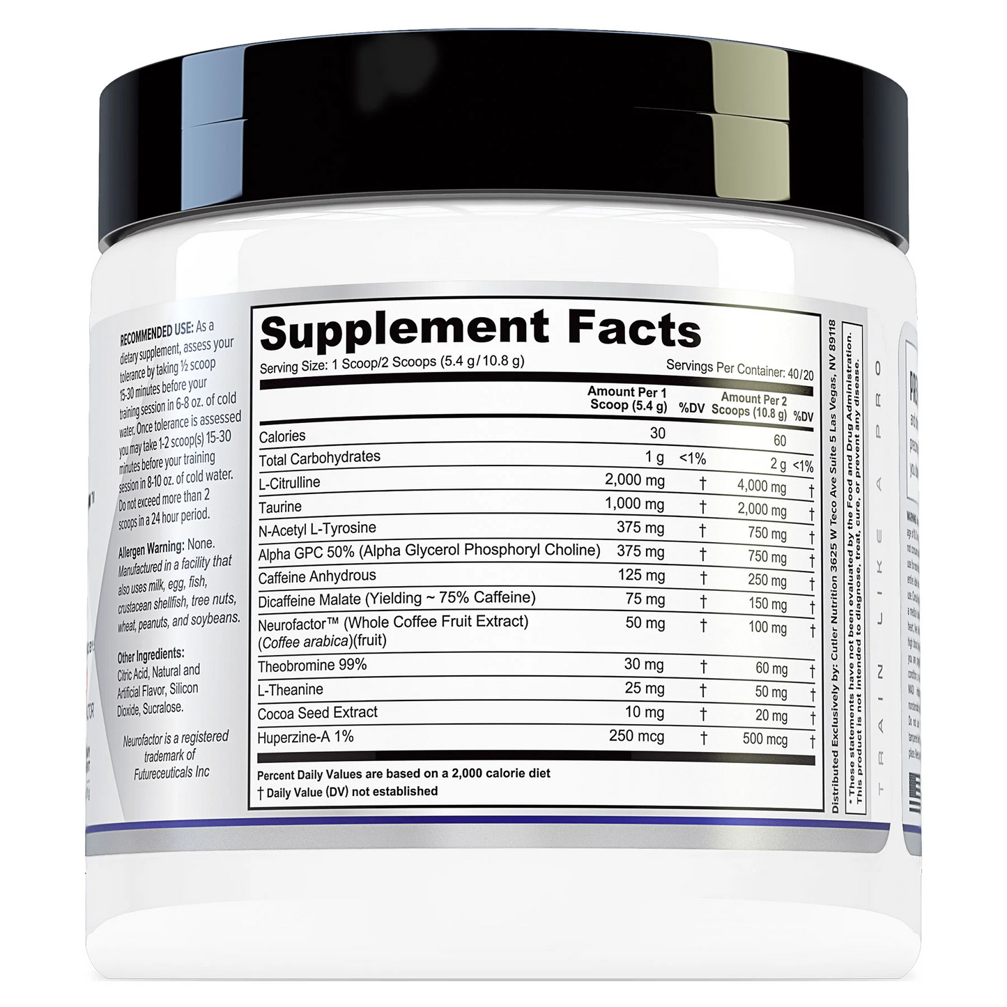 PREVAIL PRE WORKOUT SUPPLEMENT