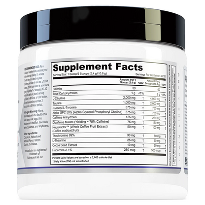 PREVAIL PRE WORKOUT SUPPLEMENT