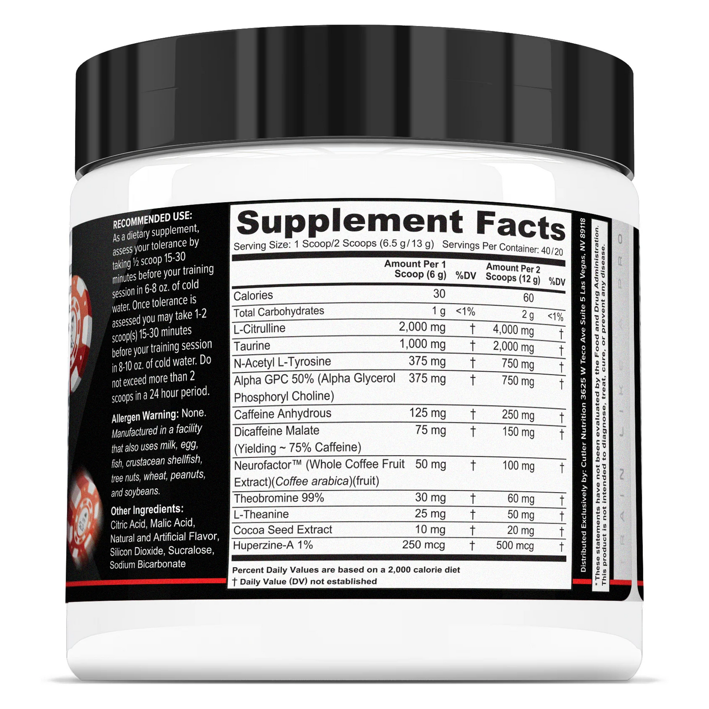 PREVAIL PRE WORKOUT SUPPLEMENT