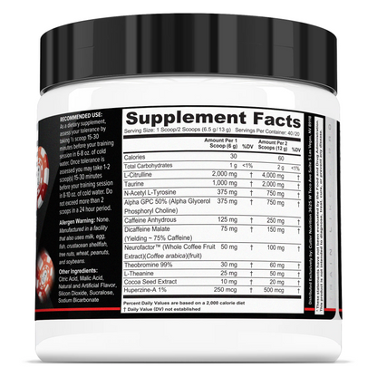 PREVAIL PRE WORKOUT SUPPLEMENT