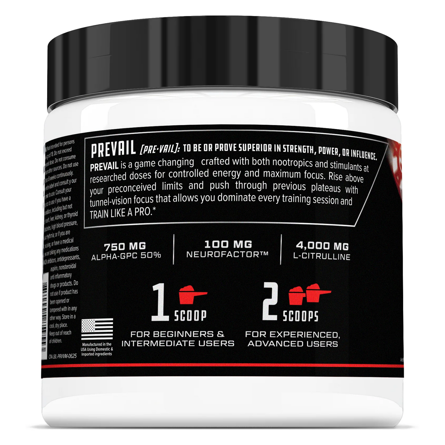 PREVAIL PRE WORKOUT SUPPLEMENT